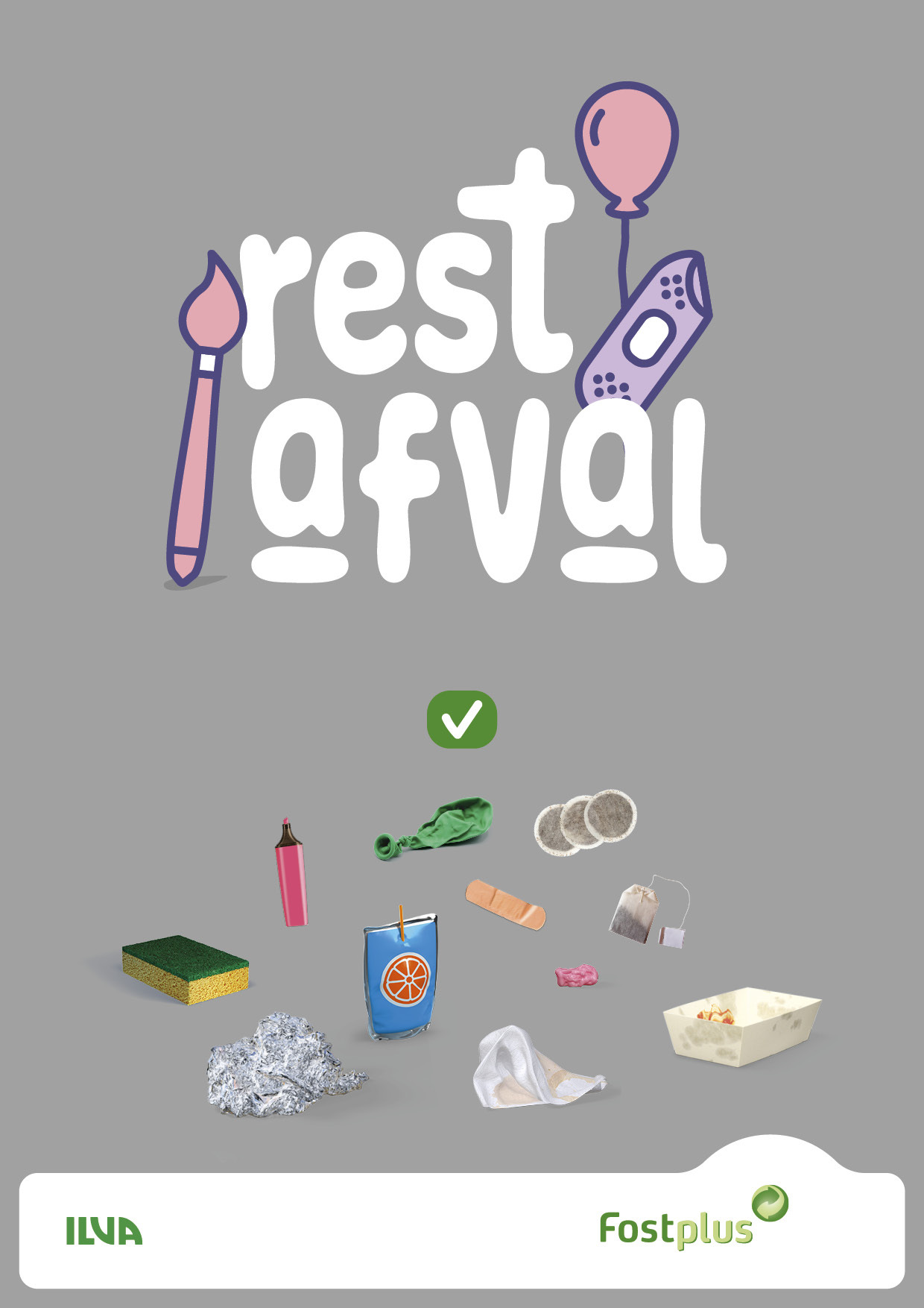 Restafval Sign Webshop | ILvA