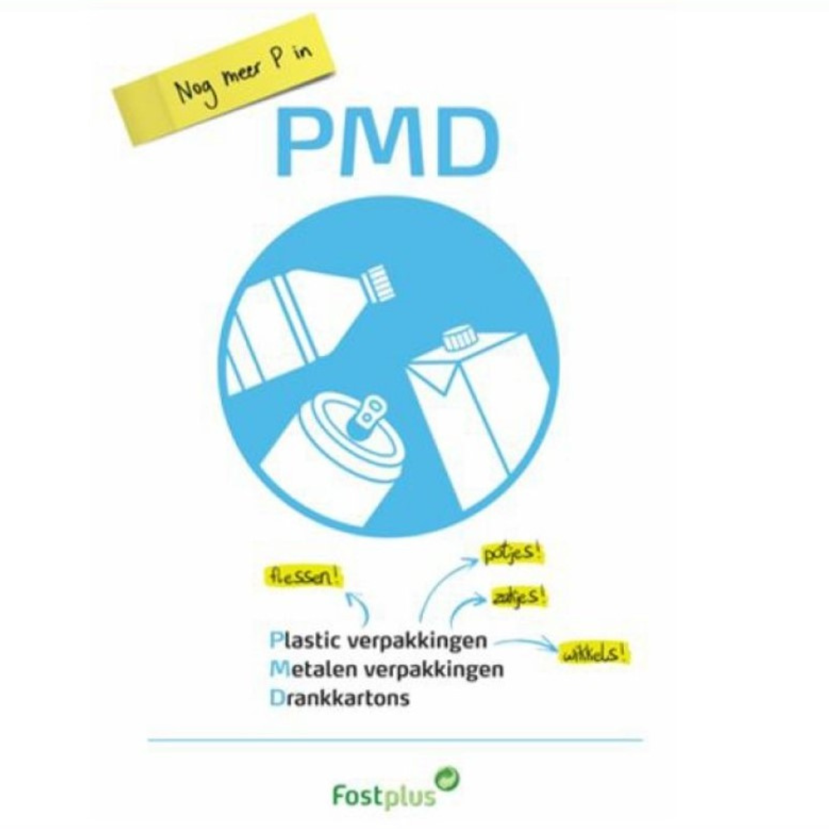PMD: Sticker 15x15 cm